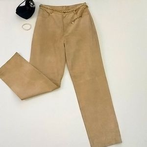 Nordstrom leather suede pants